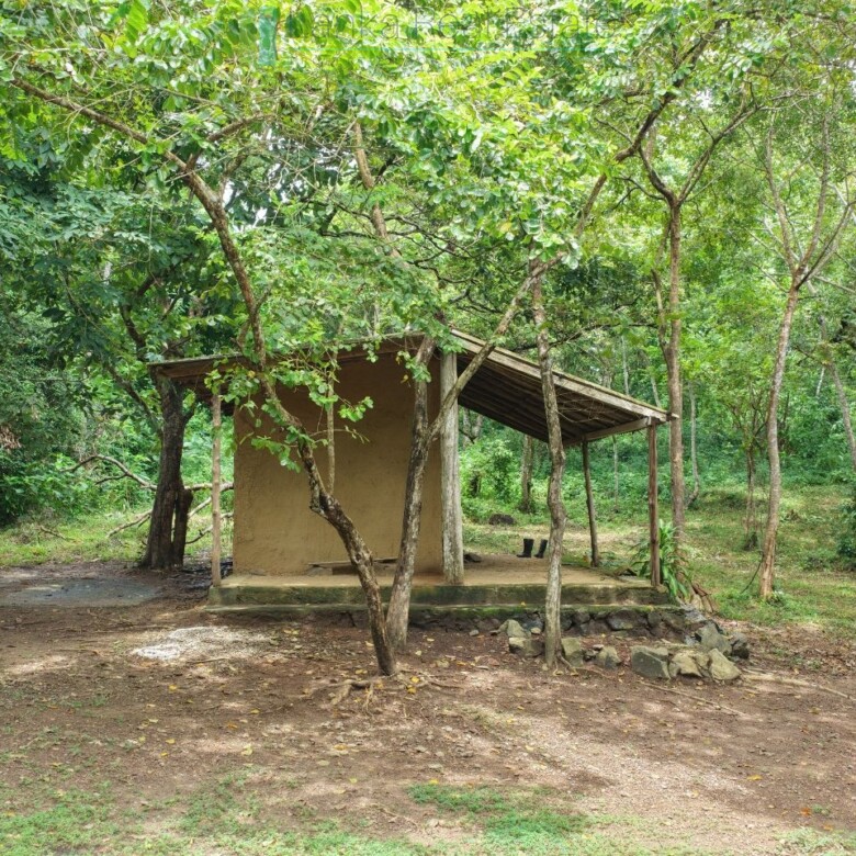 Serene wooded six acres on Koggala Lake
