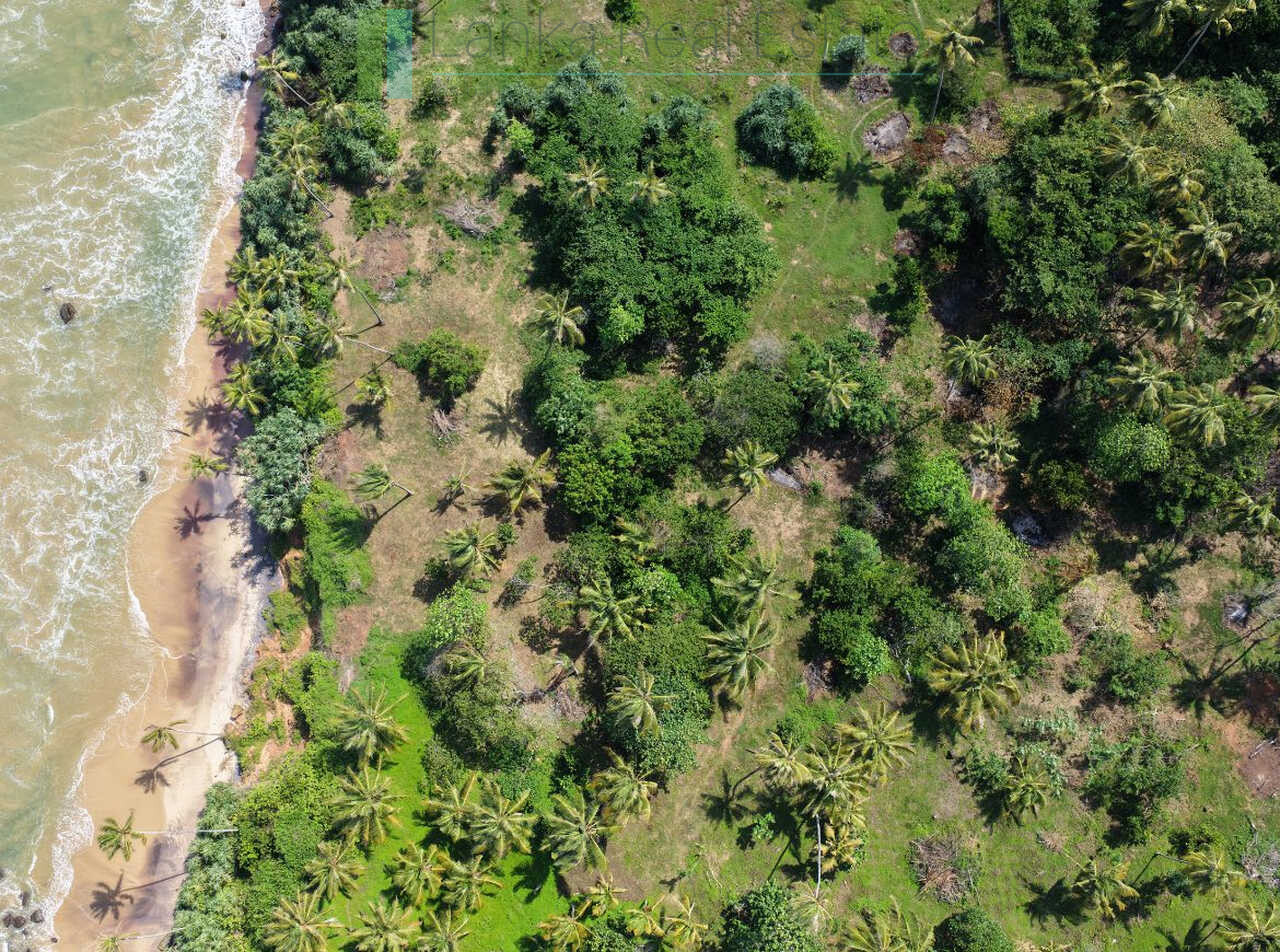 Stunning seven acre beachfront near Dikwella