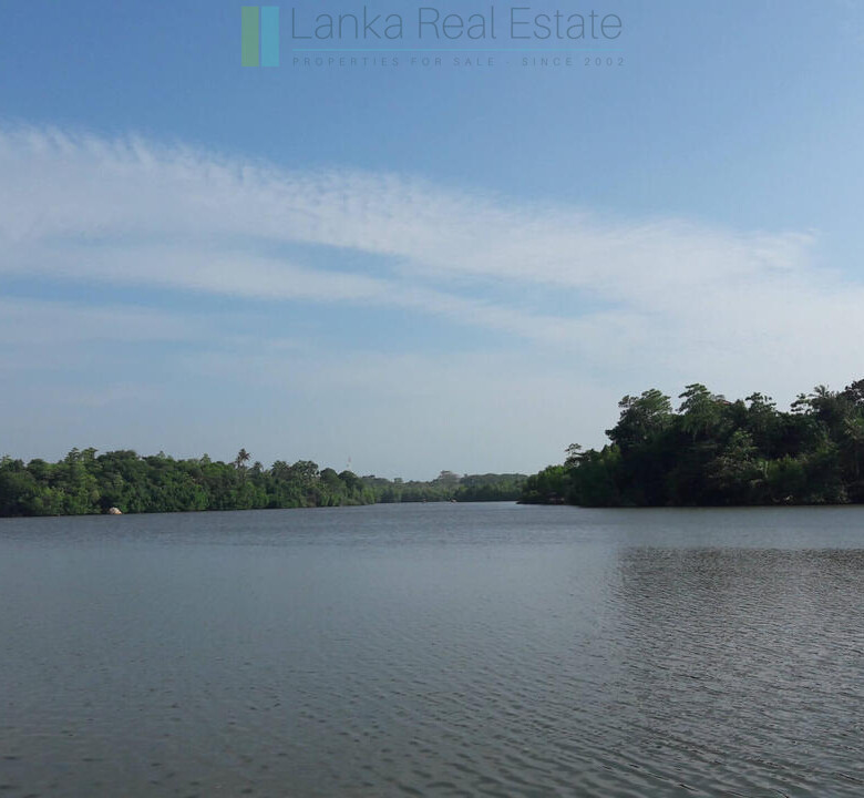 Hotel development site on Koggala Lake