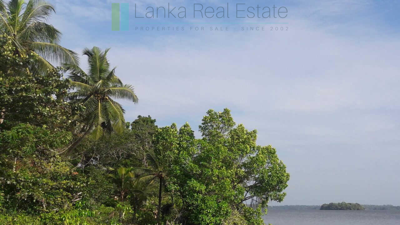Hotel development site on Koggala Lake
