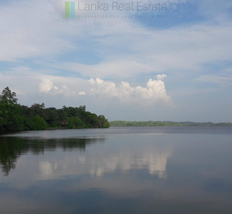 Hotel development site on Koggala Lake