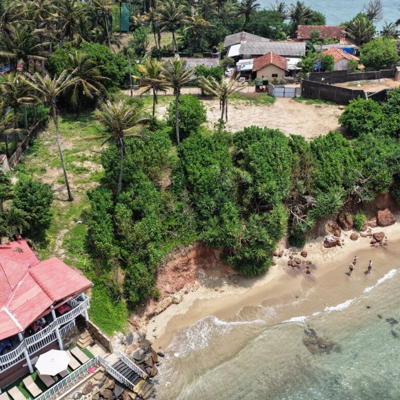 Sunset views at Weligama with outline planning permission