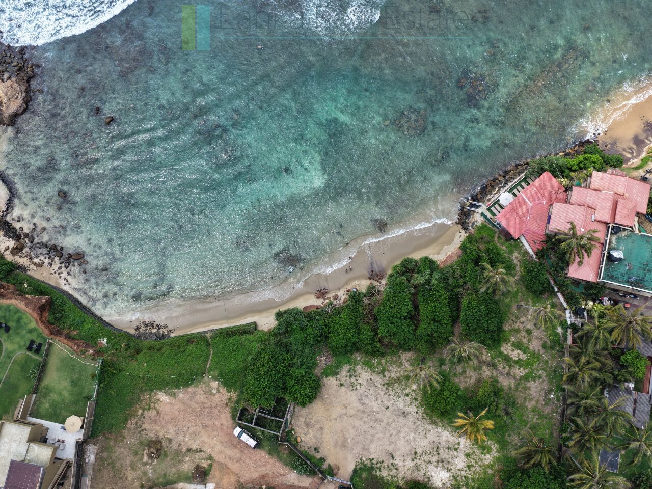 Sunset views at Weligama with outline planning permission