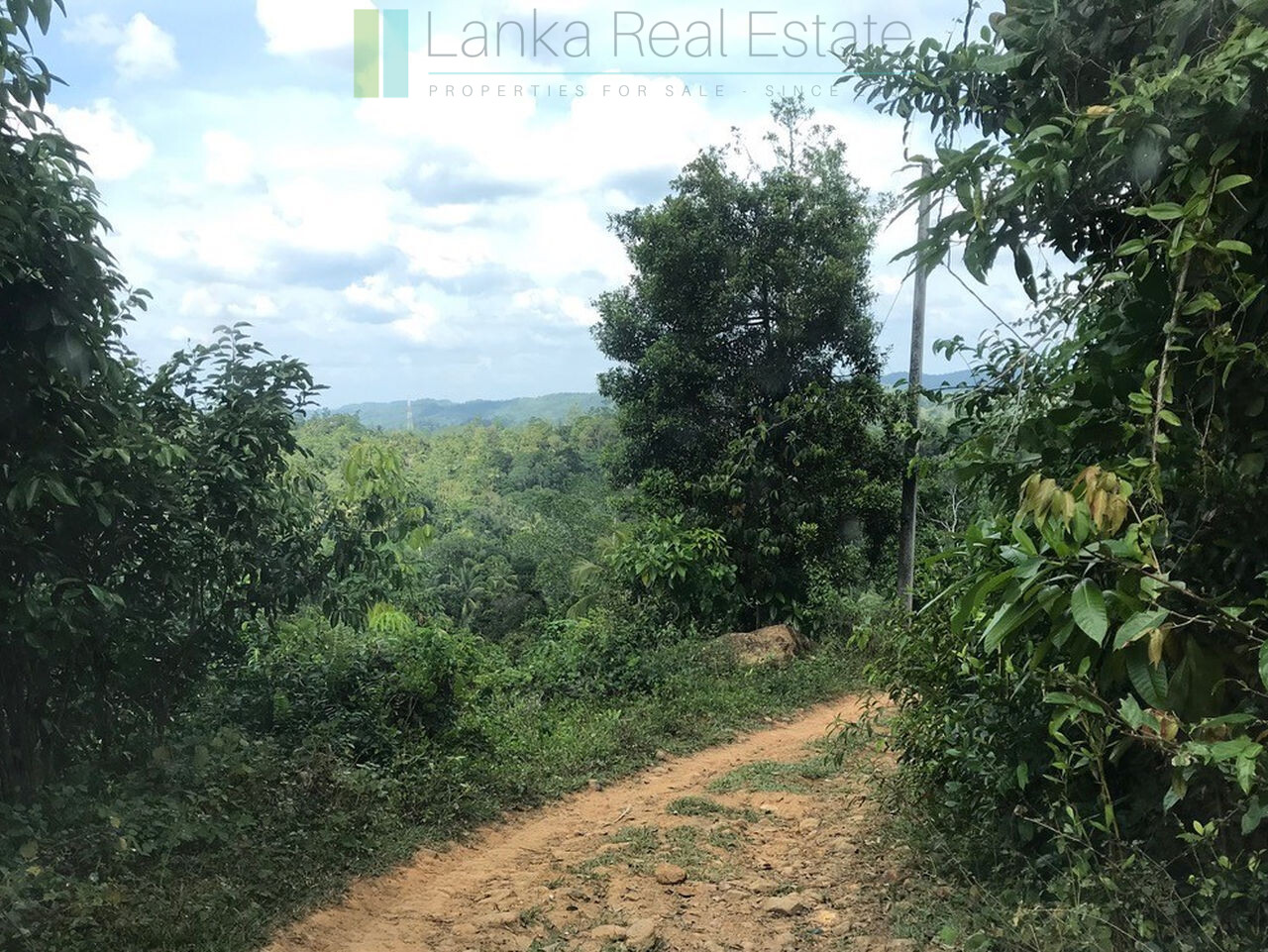 Five acre plot in Andugoda with easy access to coast