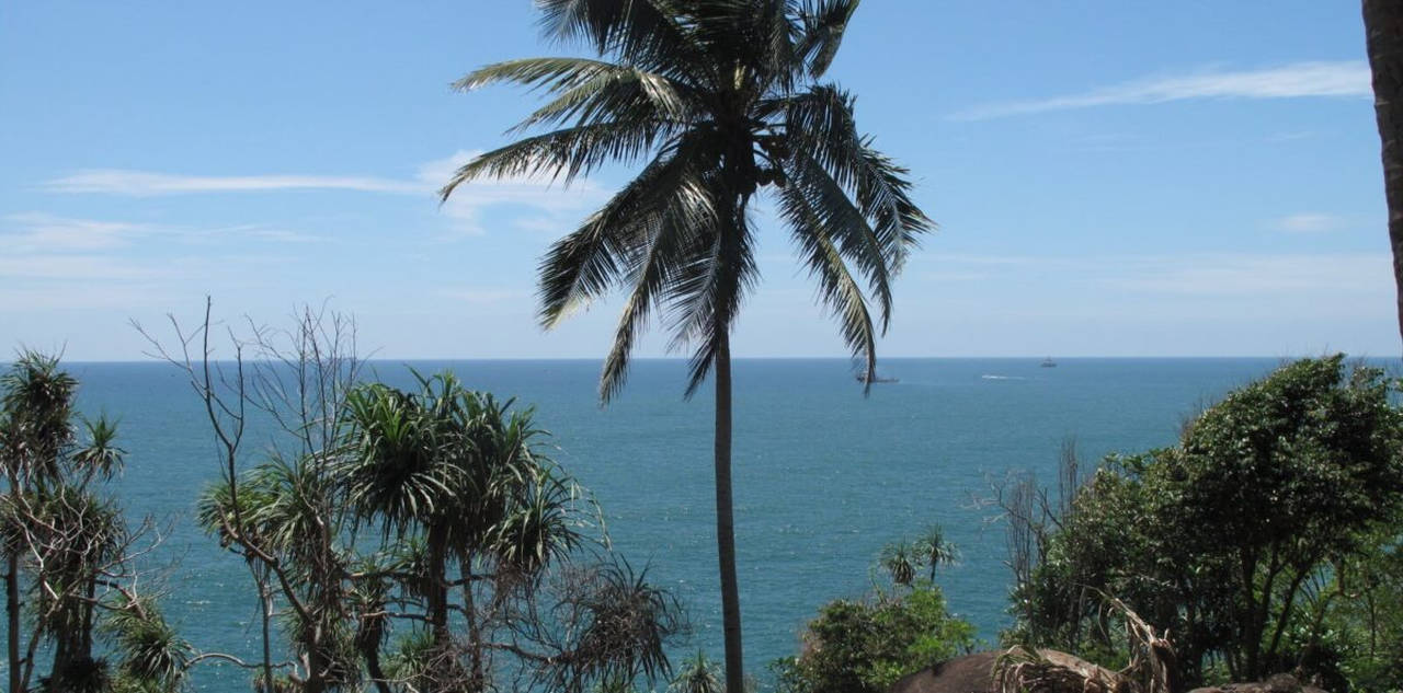 Elevated beach development land