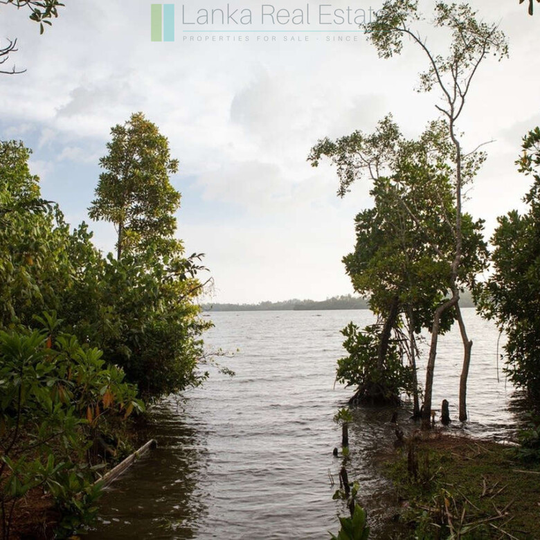 Five acres on exclusive Koggala lakefront estate