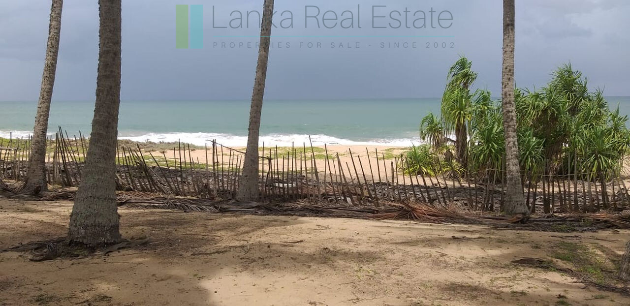 Stunning ten acres on pristine beach at Kalametiya