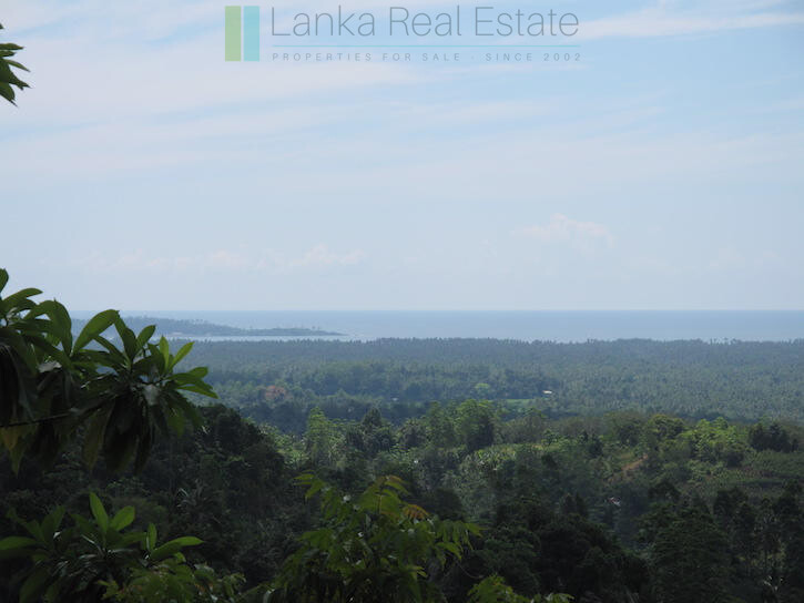 Ten acres with exceptional views over Weligama Bay