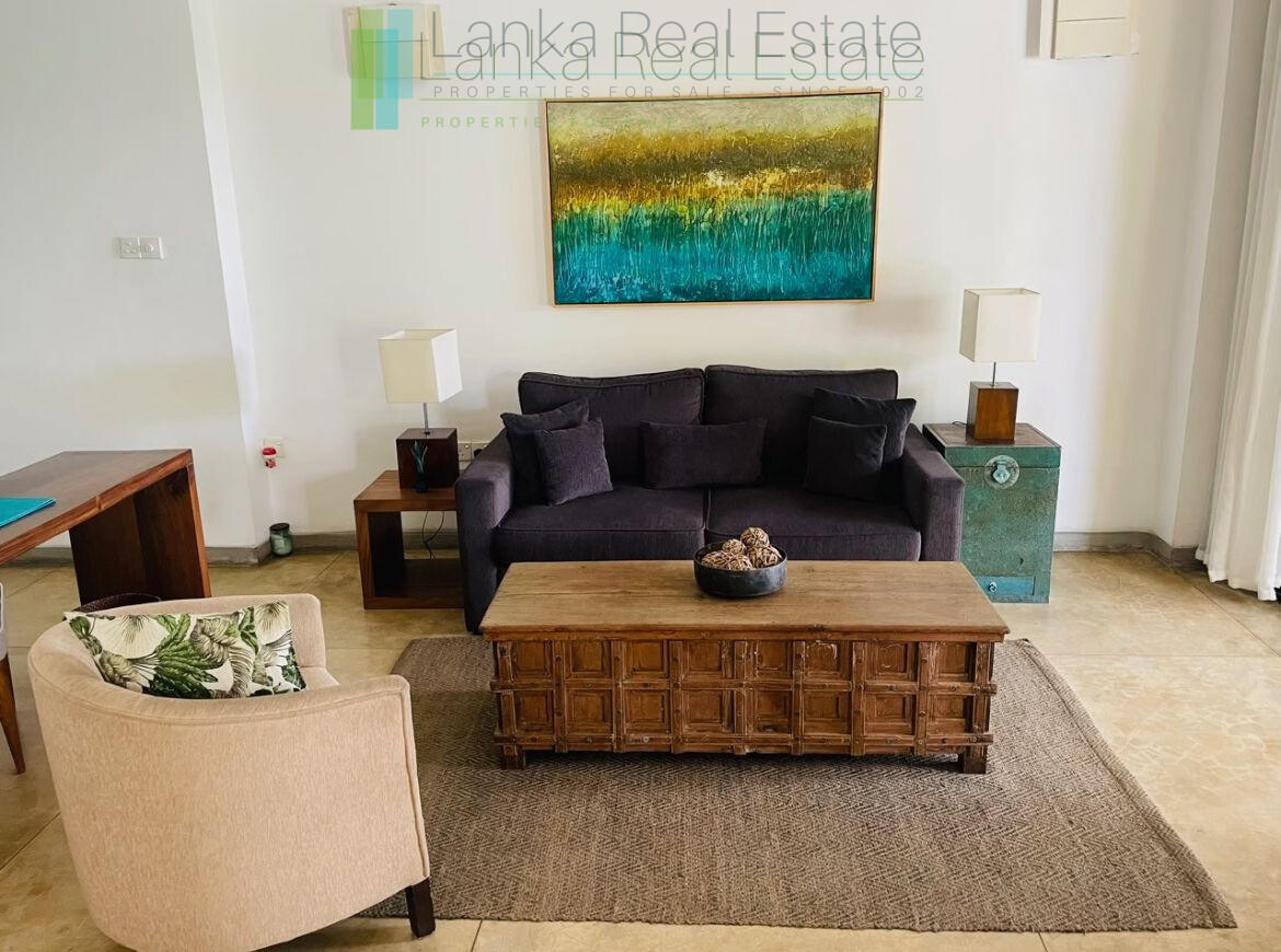 Luxury beachfront villa near Bentota