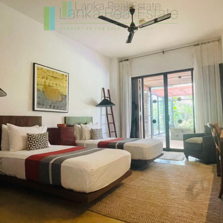 Luxury beachfront villa near Bentota