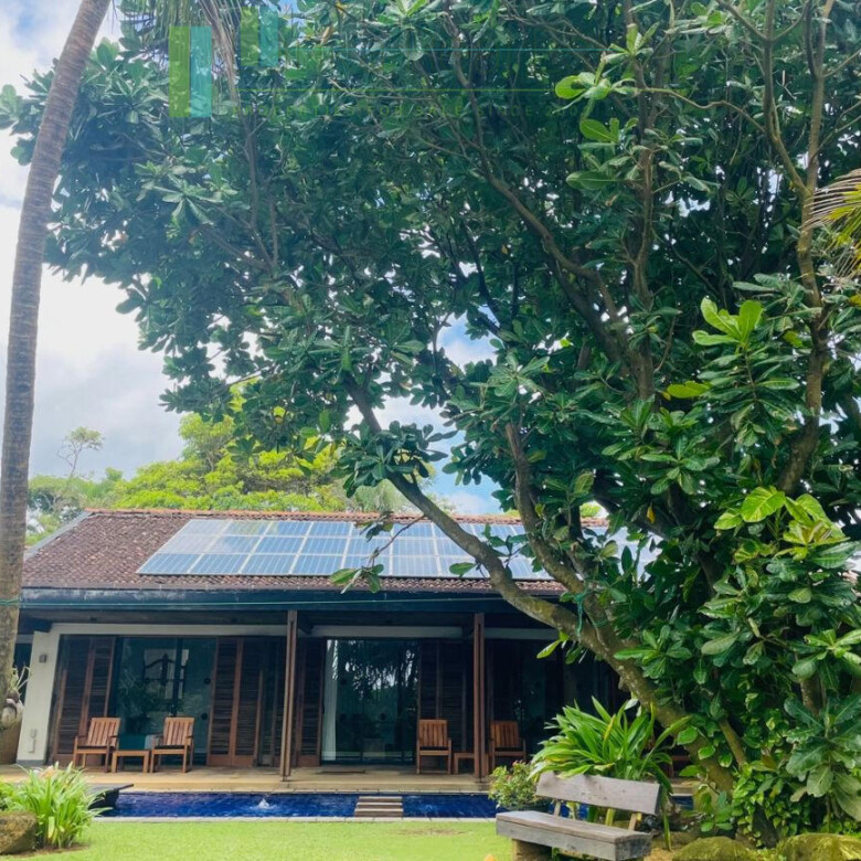 Luxury beachfront villa near Bentota