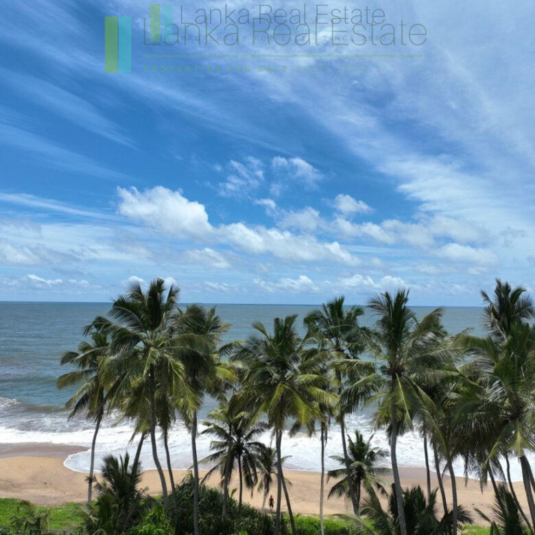 Luxury beachfront villa near Bentota