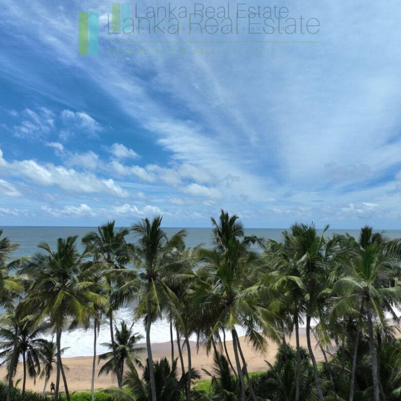 Luxury beachfront villa near Bentota