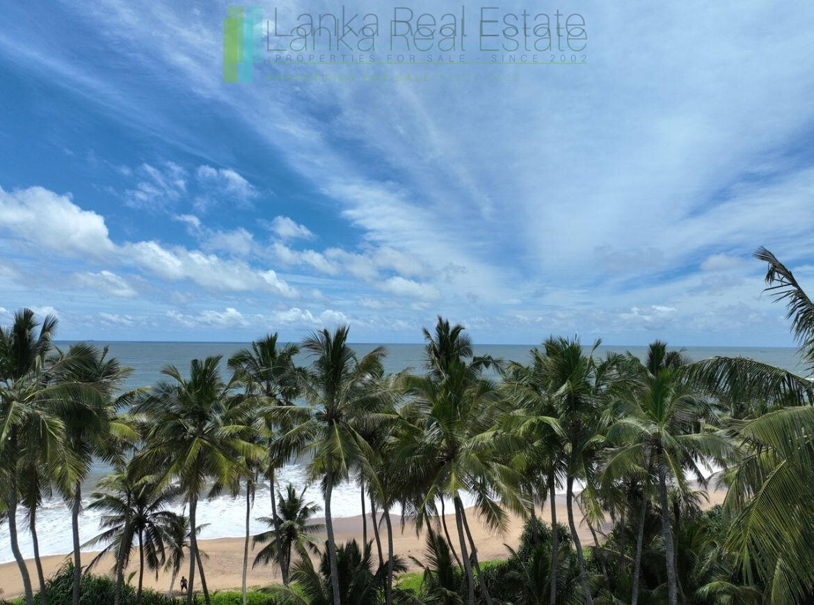 Luxury beachfront villa near Bentota