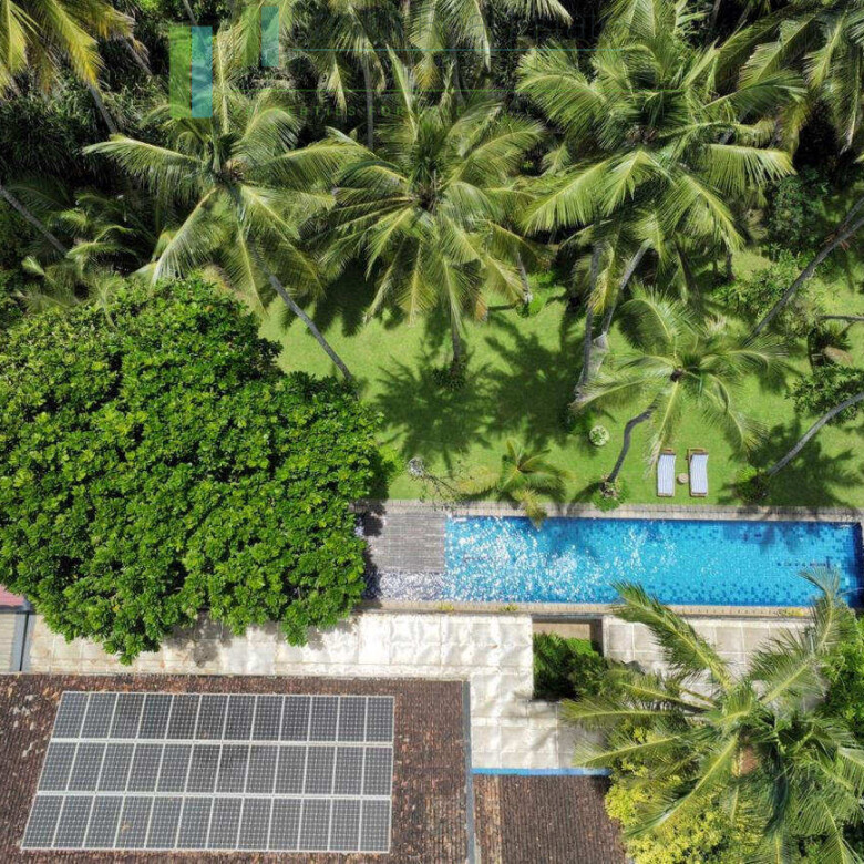 Luxury beachfront villa near Bentota