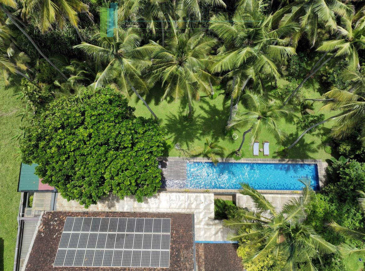 Luxury beachfront villa near Bentota