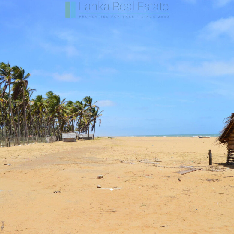 Beachfront plot near Kalpitiya