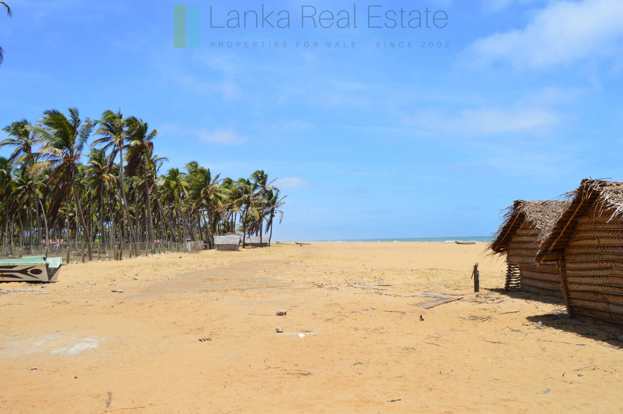 Beachfront plot near Kalpitiya