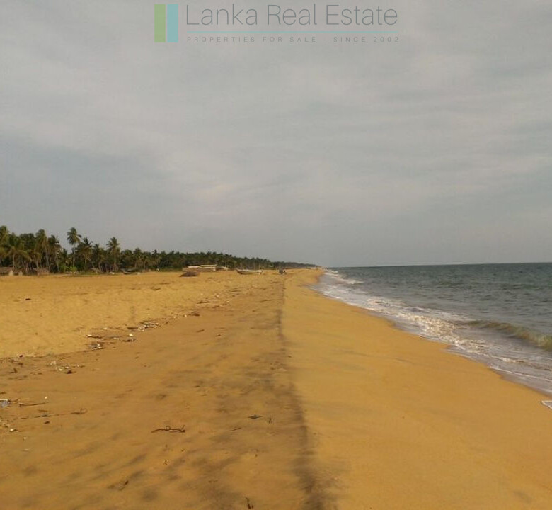 Beachfront plot near Kalpitiya