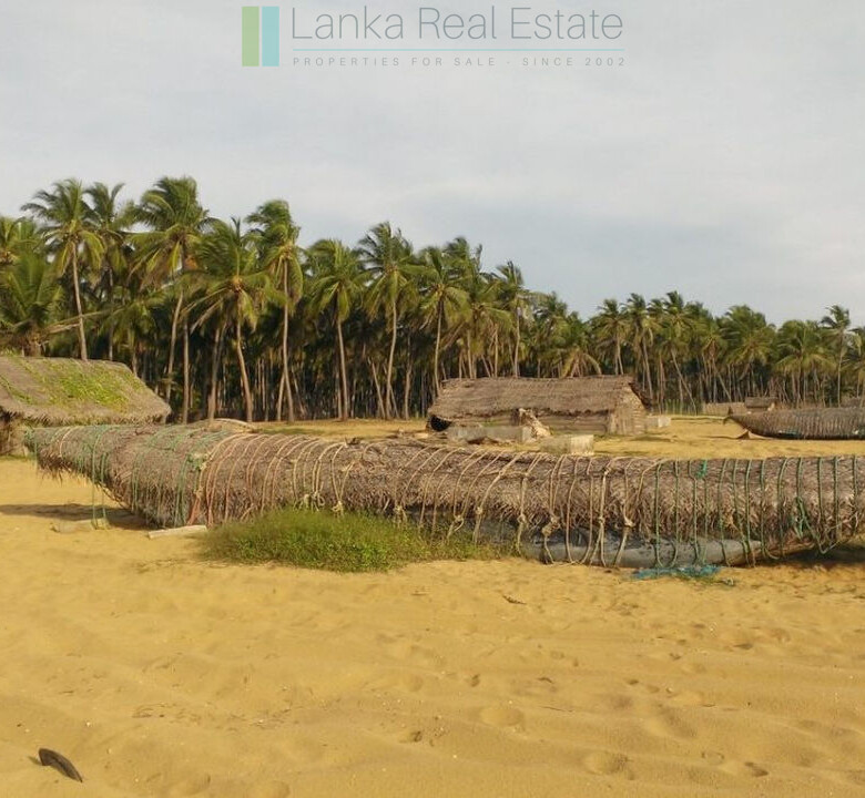 Beachfront plot near Kalpitiya