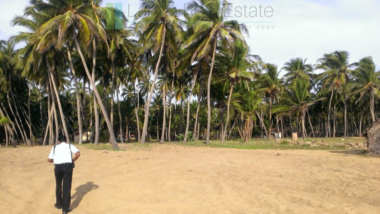 Beachfront plot near Kalpitiya