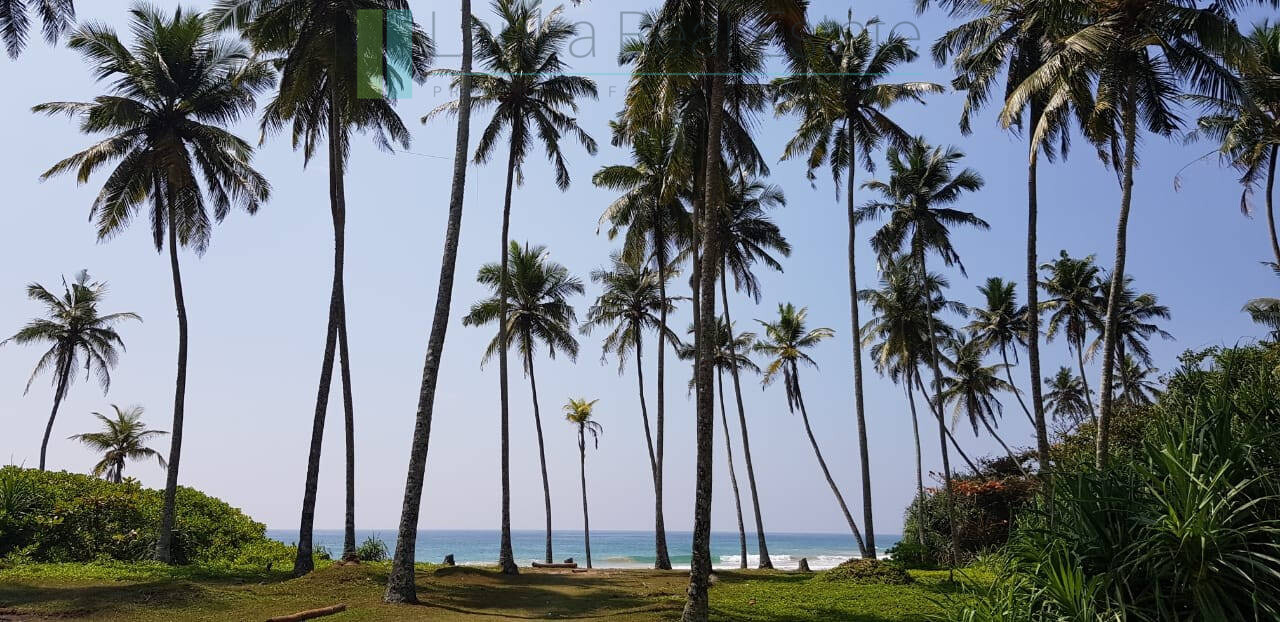 Stunning seven acre beachfront near Dikwella