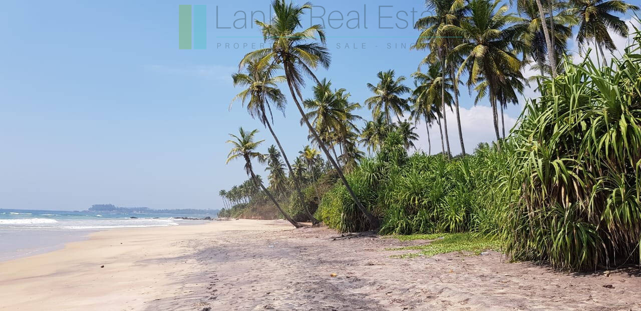 Stunning seven acre beachfront near Dikwella