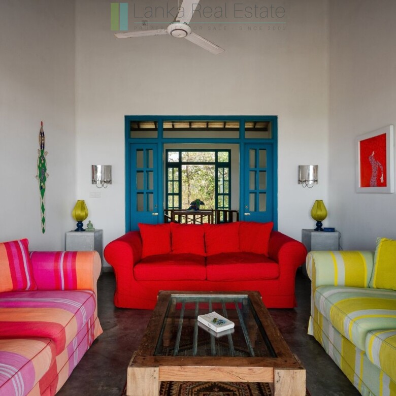 Modern villa moments from Mawella Beach