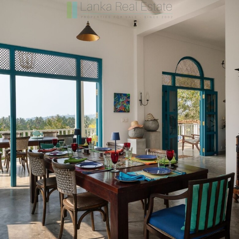 Modern villa moments from Mawella Beach