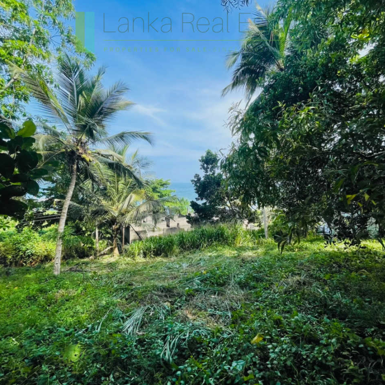Elevated plot with ocean views at Talalla