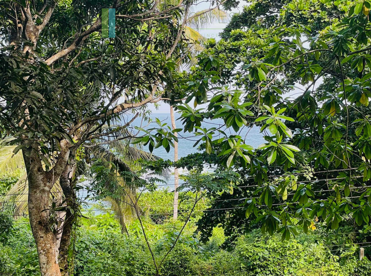 Elevated plot with ocean views at Talalla