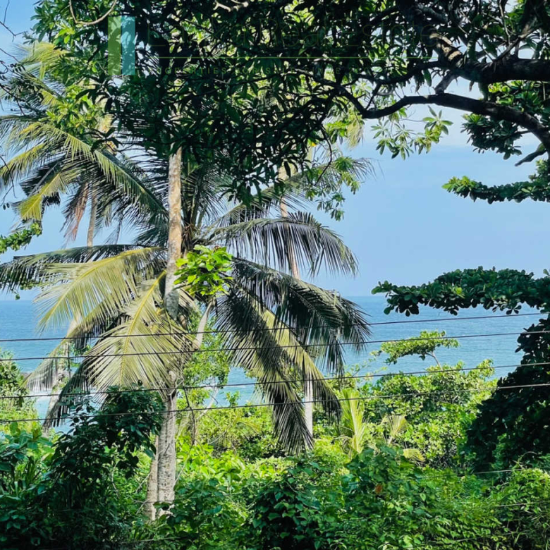 Elevated plot with ocean views at Talalla