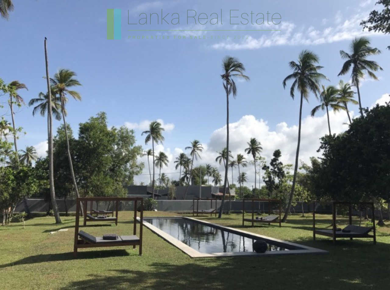 Boutique hotel near the beach at Boossa, Galle