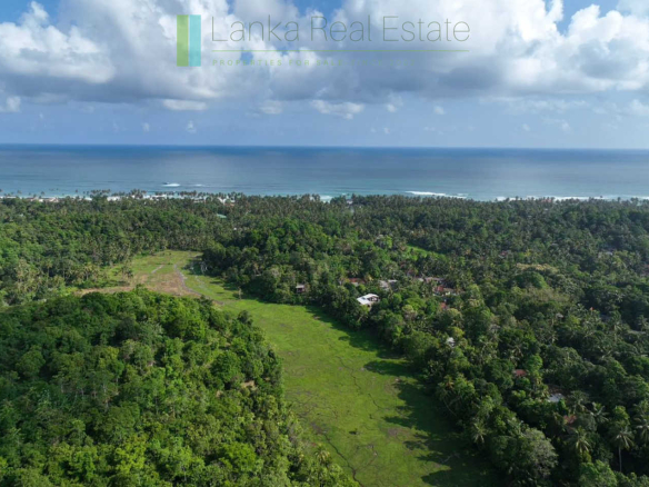 Ten acres with ocean views near Talpe beach