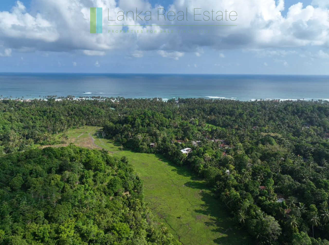 Ten acres with ocean views near Talpe beach