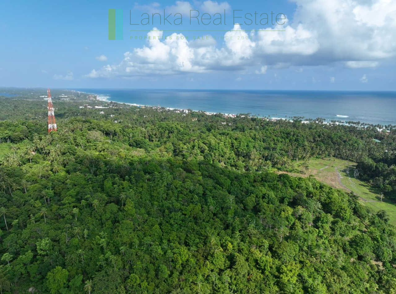 Ten acres with ocean views near Talpe beach