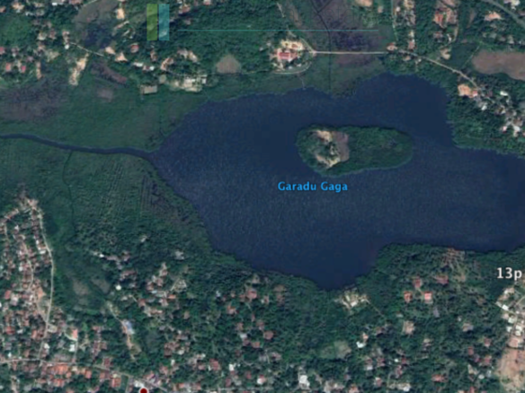 Six acre private island on Mirissa Lake