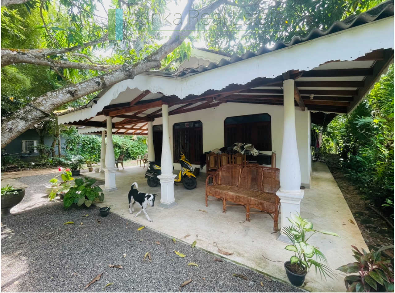 Lagoon-front house with private jetty