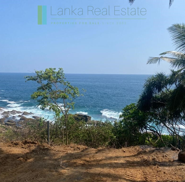 Oceanfront development plot in Hiriketiya