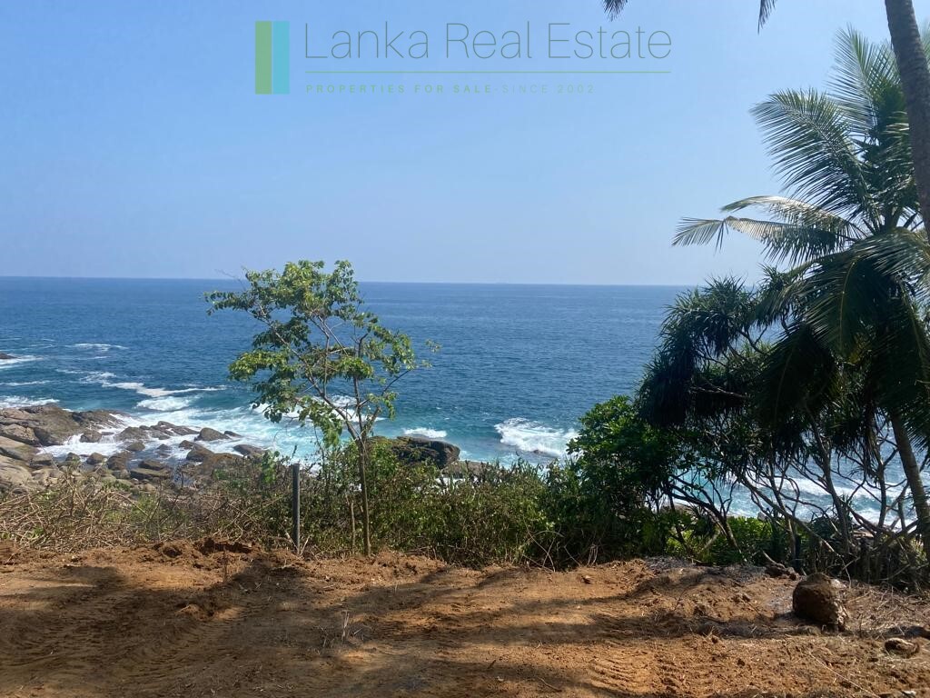 Oceanfront development plot in Hiriketiya