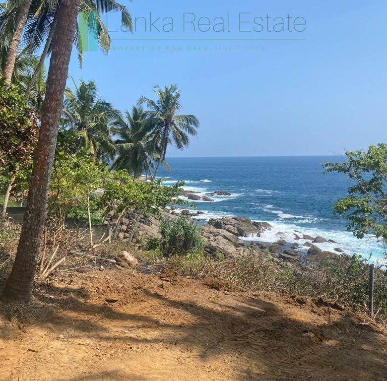 Oceanfront development plot in Hiriketiya