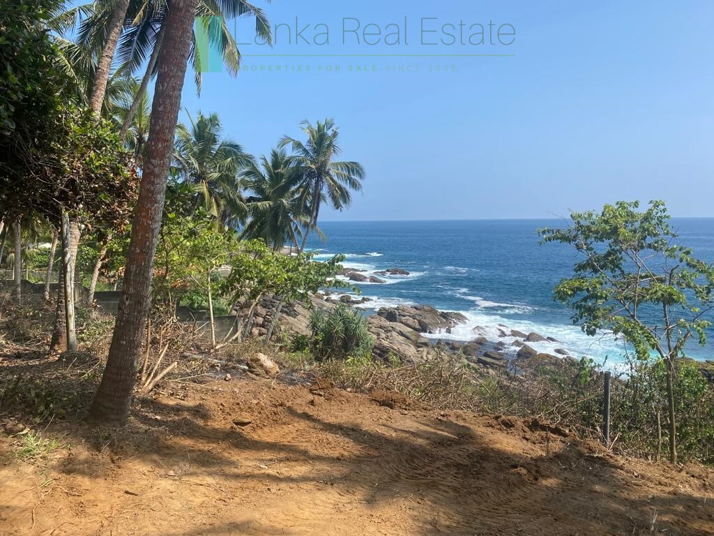 Oceanfront development plot in Hiriketiya