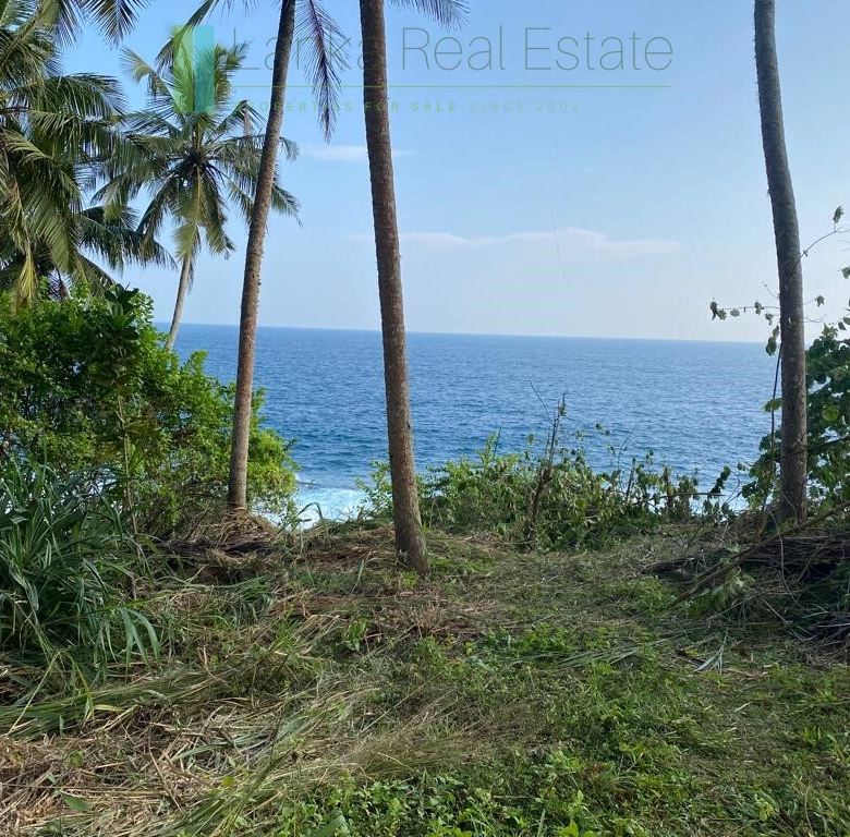 Oceanfront development plot in Hiriketiya