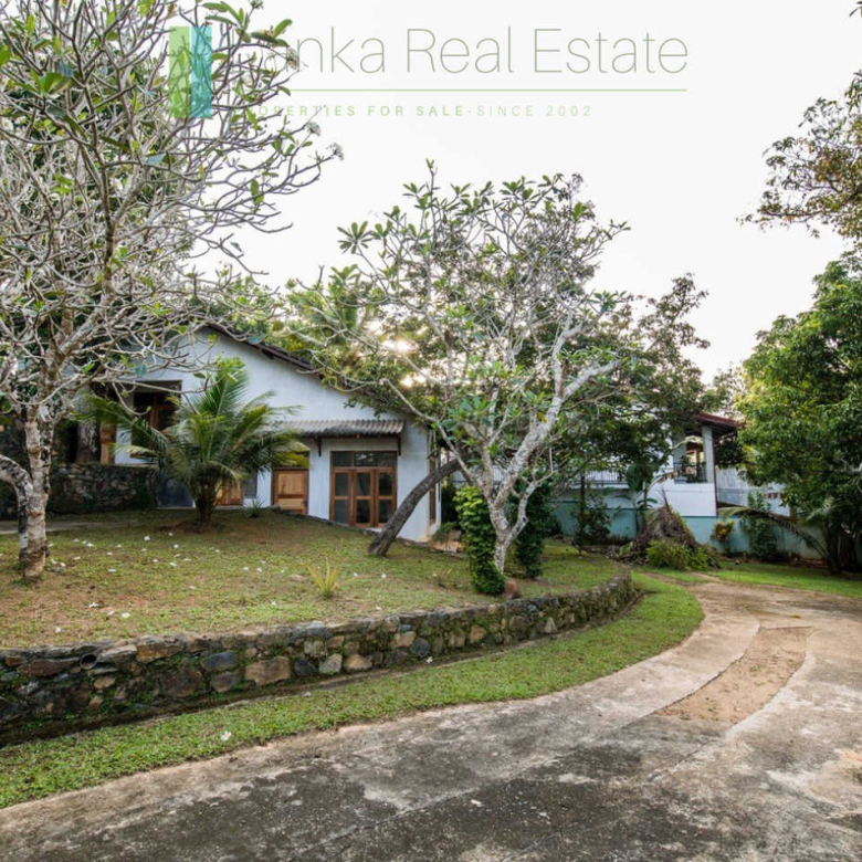 Large plot with three self-contained villas