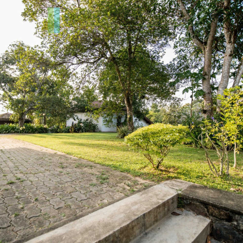 Large plot with three self-contained villas