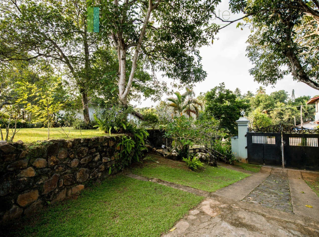 Large plot with three self-contained villas