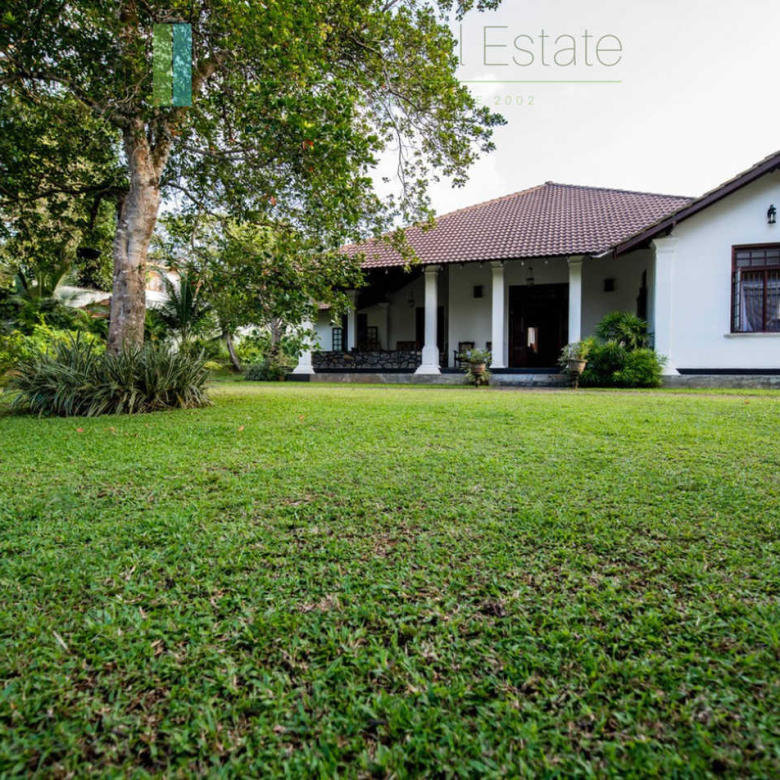 Large plot with three self-contained villas