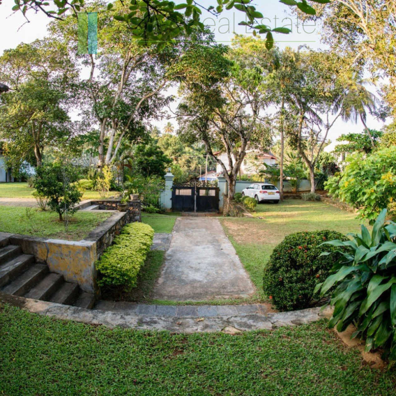 Large plot with three self-contained villas
