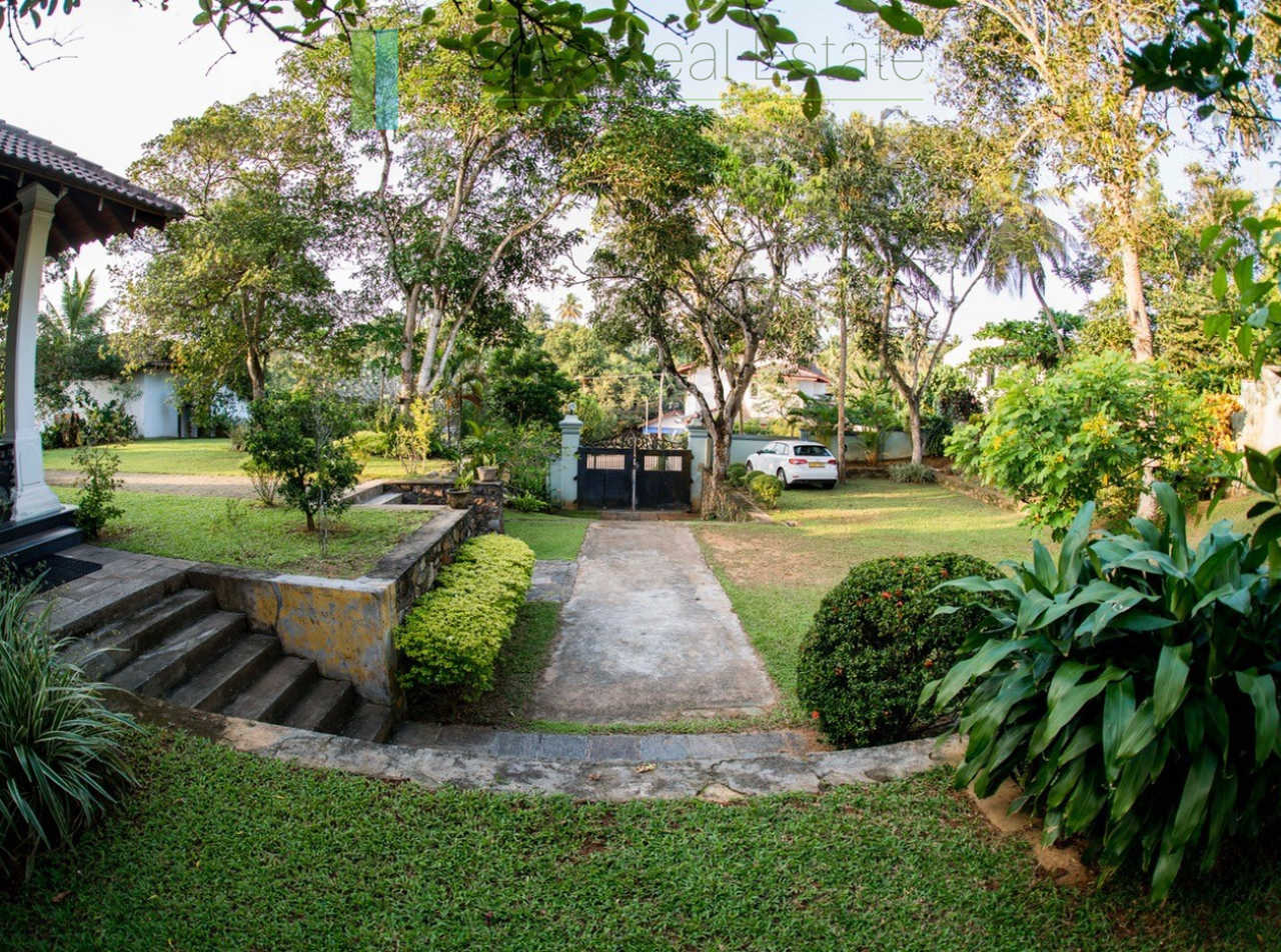 Large plot with three self-contained villas