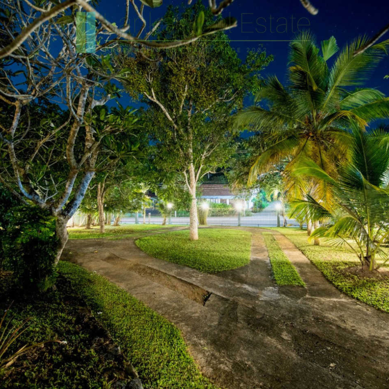Large plot with three self-contained villas